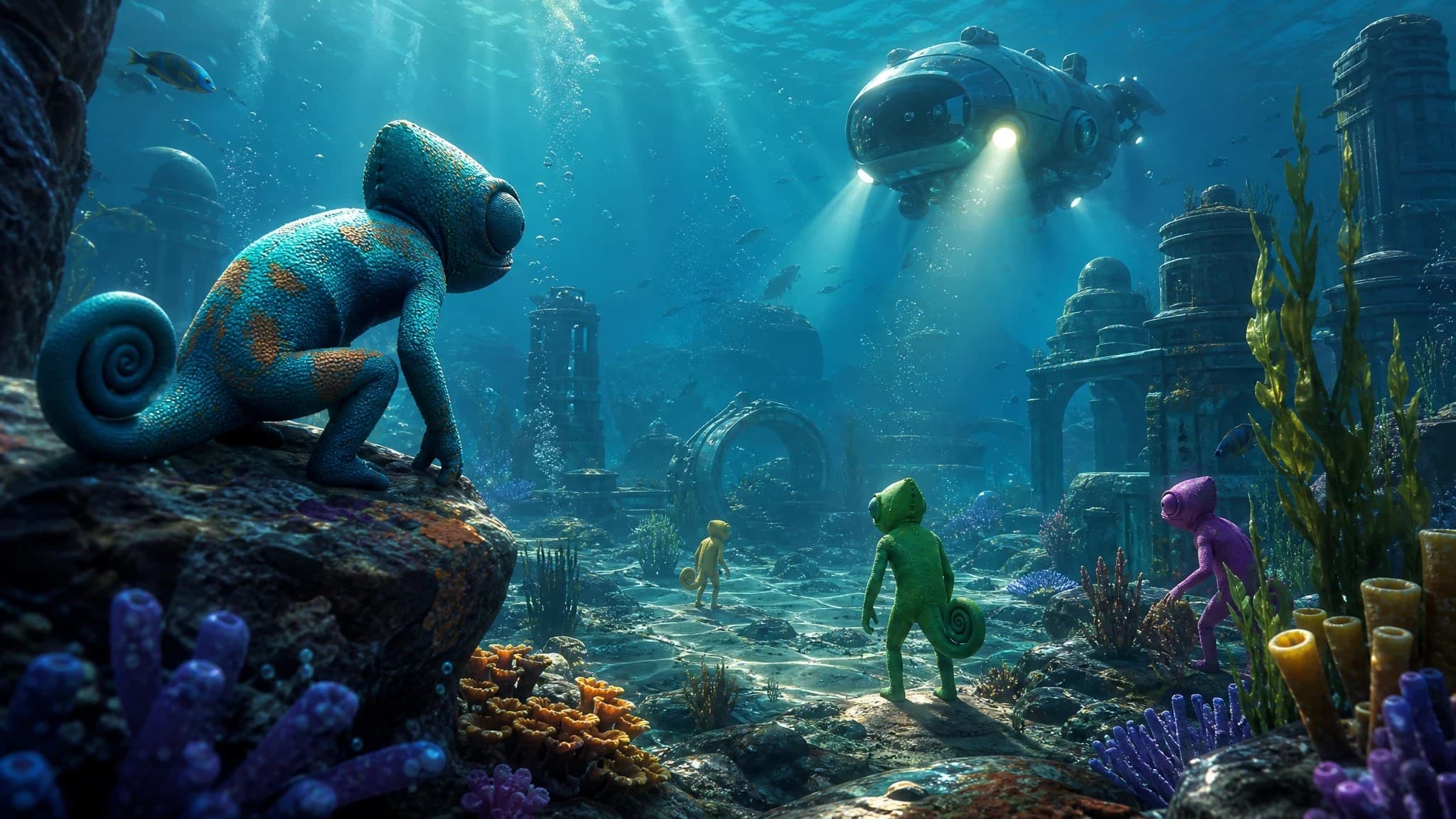 Deep Sea map screenshot