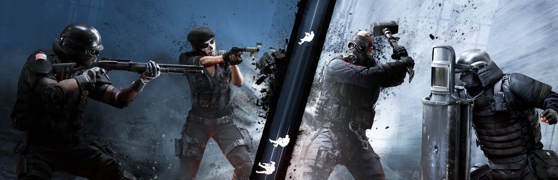 Rainbow Six Siege defender holding site