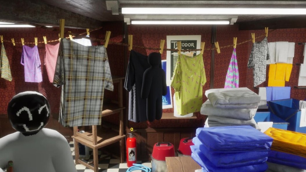 Fluorescent Light Blind hiding spot on Backrooms