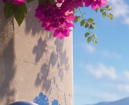 Rooftop Chimney Cluster hiding spot on Greece
