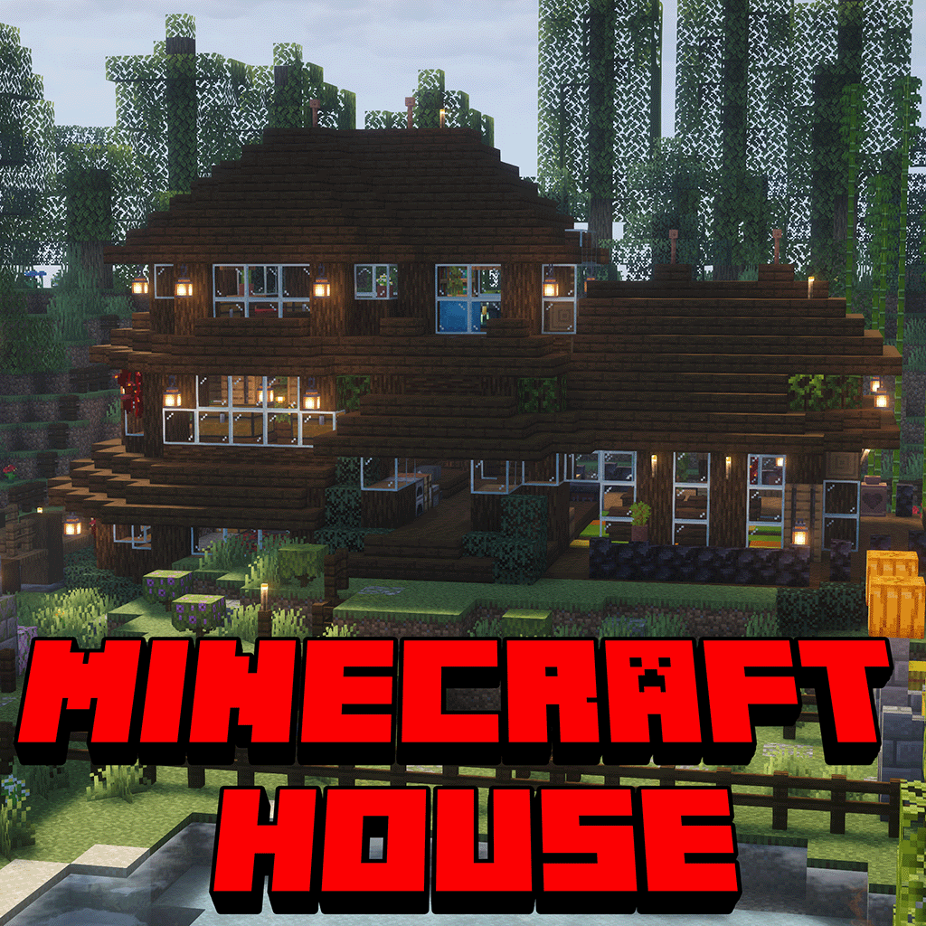 Grass Block Yard hiding spot on Minecraft House