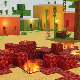Indoor Wood Room hiding spot on Minecraft