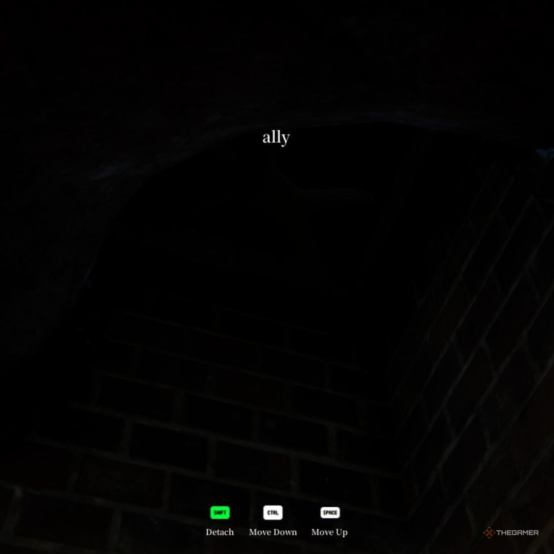 Graffiti Wall (Section A) hiding spot on Sewer