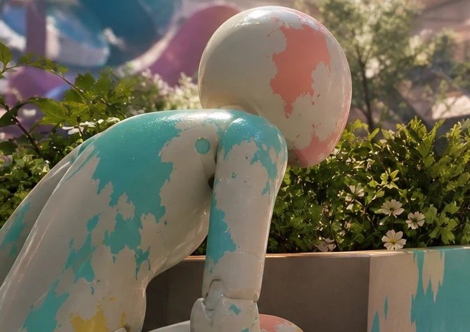 Atrium Display Recess hiding spot on Shopping Mall