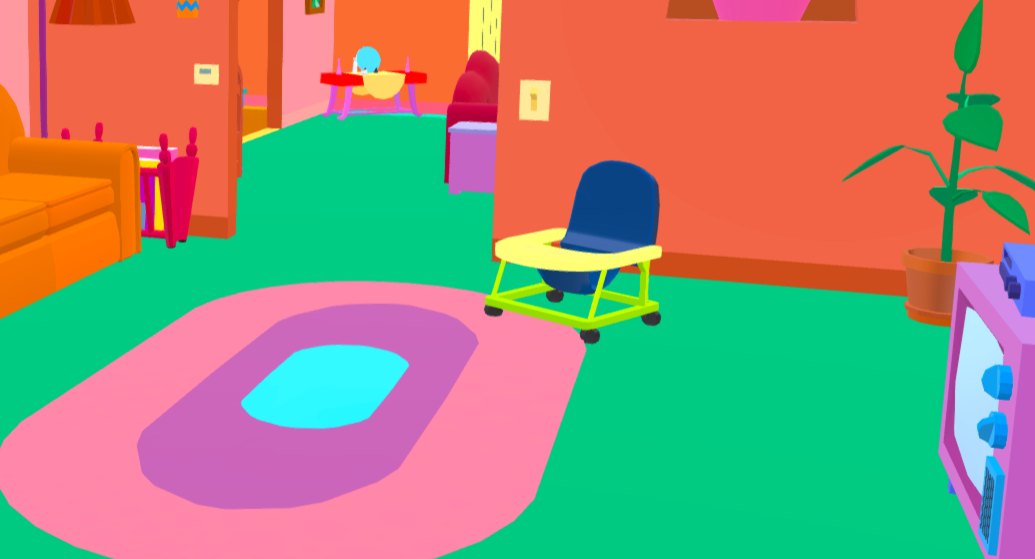 Kitchen Prop Cluster hiding spot on Simpsons Family House